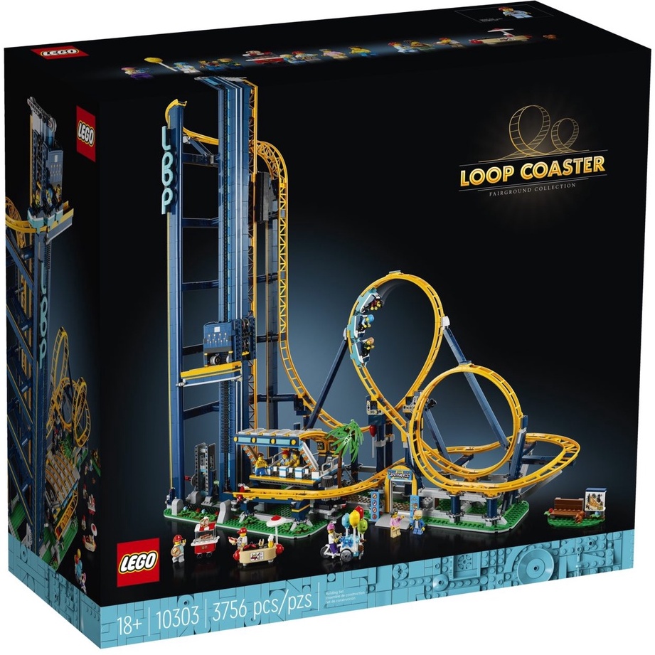 ［想樂］全新 樂高 Lego 10303 遊樂園 環形雲霄飛車 Loop Coaster (原箱寄出)