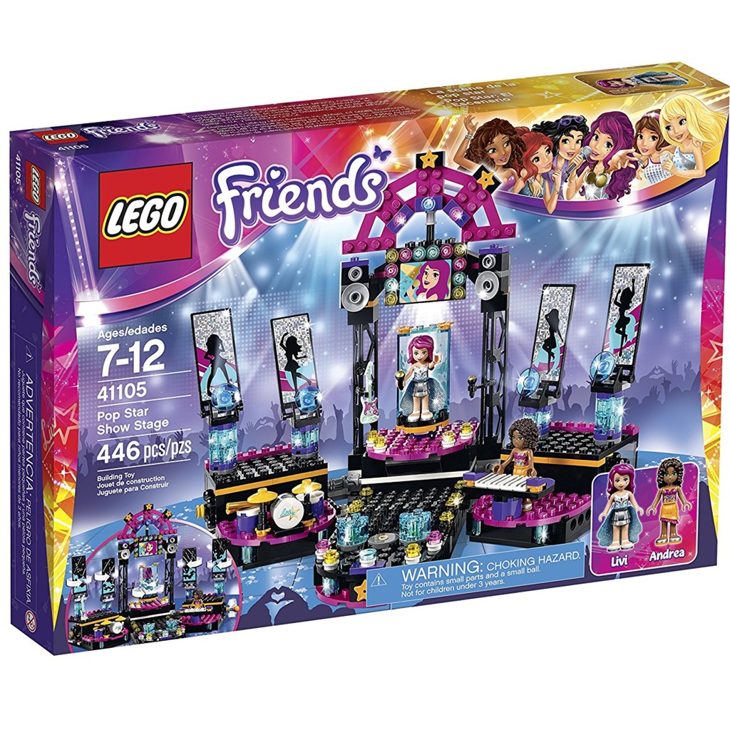 ［想樂］全新 樂高 Lego 41105 Friends 大明星 星光舞台