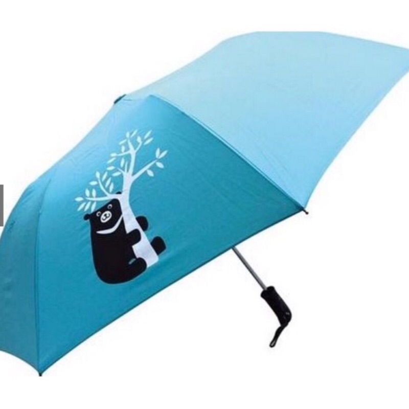 中鋼雨傘-黑熊傘