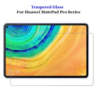 適用於華為 MatePad Pro 10.8 / 12.6 11 英寸透明鋼化玻璃 9H 2.5D 超薄平板電腦正面屏幕