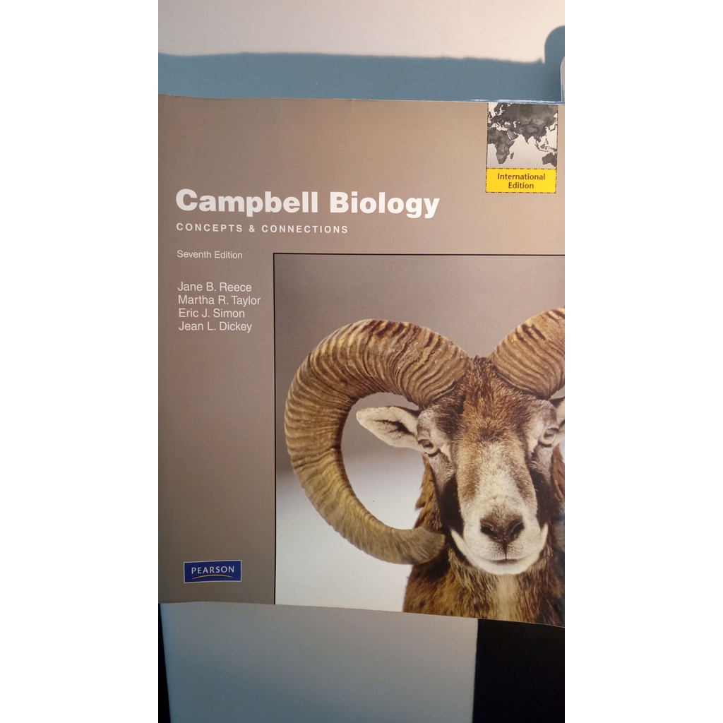 Campbell biology 7th ed. 普通生物學 | 普生 | 大學教科書 | 二手 | 微劃記 | 七成新