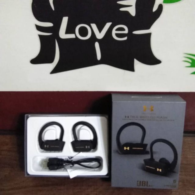夾娃娃機商品-UA聯名 tws3 真無線 運動雙耳 5.0藍牙耳機