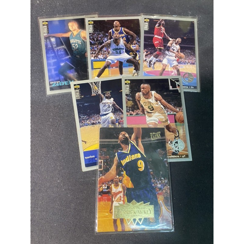 Upper Deck 1995年 NBA 球員卡 6張不分售