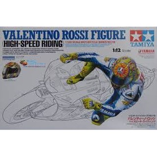 (大鳥叔叔模型) TAMIYA 田宮14118 1/12 小飛俠VALENTINO ROSSI RIDING人型