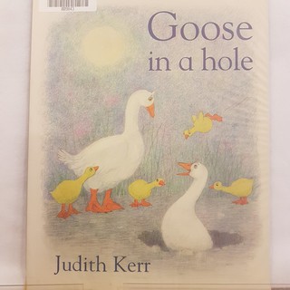 二手書📗英文繪本Goose in a Hole//Judith Kerr//動物