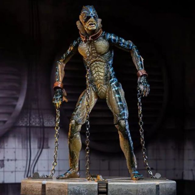 Neca 雷射標全新正版人魚水底情深7吋二棲人魚模型公仔 蝦皮購物