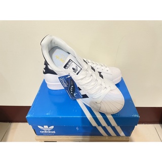 Adidas Originals Superstar 女鞋 White/DK.Blue 貝殼頭 CM8082