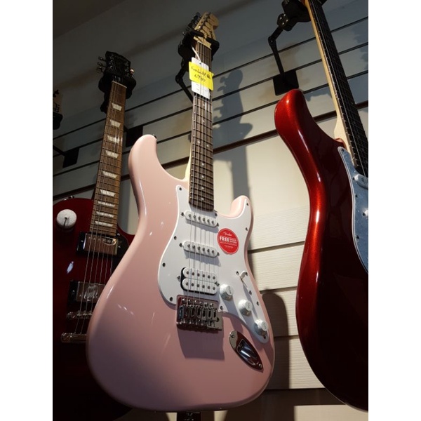 Fender Squier Bullet Stratocaster 單單雙 潮流粉紅色、奶油白電吉他 音色全面 現貨供應