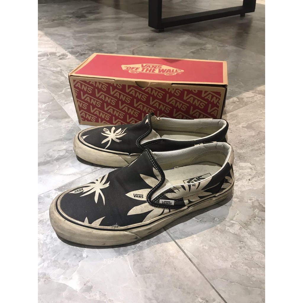 Vans 稀有款麻葉懶人鞋