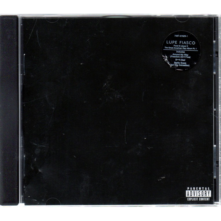 *二手CD-Lupe Fiasco 路沛‧費艾斯可//精神食糧二部曲：全美經典饒舌章節1~歐版-華納唱片、2012年發行