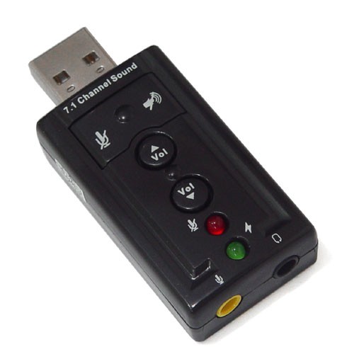 USB音效卡 USB聲卡 外接音效卡 NB 筆電 PC 音效卡 隨插即用 XP/WIN7/WIN8/WIN10/MAC