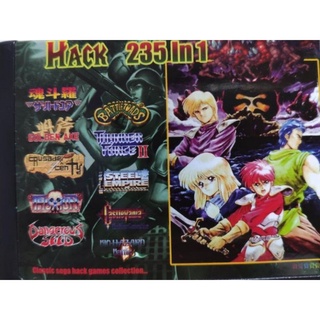 SEGA-MD卡帶-中文版本（內容含無敵版本遊戲）235合卡