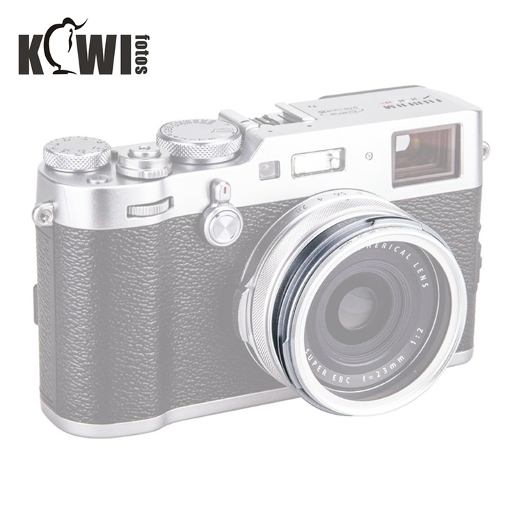 我愛買#KIWIFOTOS副廠Fujifilm富士LH-X100相機轉接器適X100VI X100V X100S X70