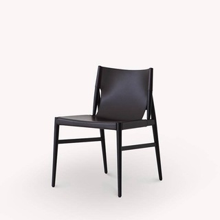 【免安裝 可定做】Voyage chair 義大利設計師椅 咖啡椅 餐桌椅 皮椅 馬鞍皮椅子 北歐餐椅 實木簡約書椅