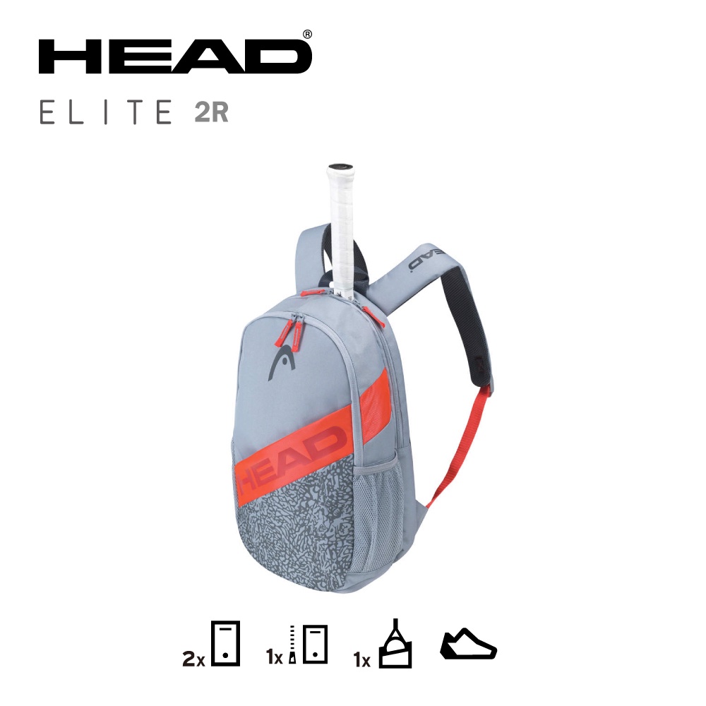 HEAD 2支裝網球拍袋 ELITE 拍袋 283662 後背包