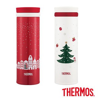 THERMOS膳魔師極輕量保溫杯聖誕節系列 JNO-500-CH JNO-500-CW 聖誕限量 500ML超取