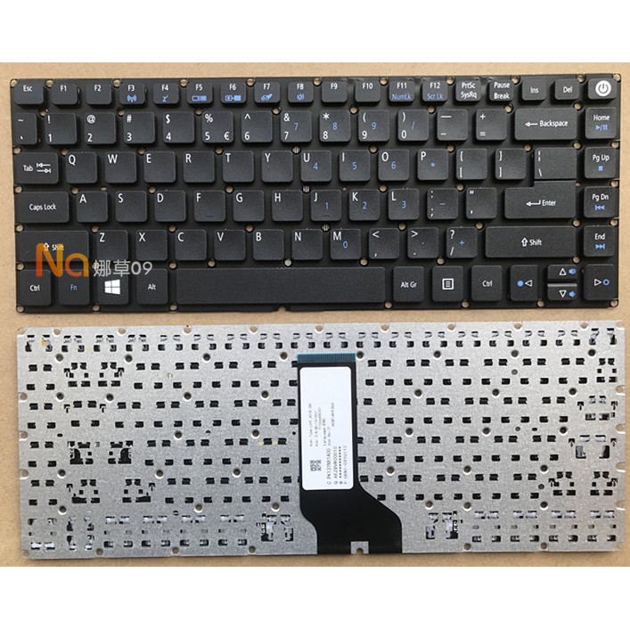 全新英文acer 宏基aspire E14 E5 473g 561x筆記本鍵盤 蝦皮購物