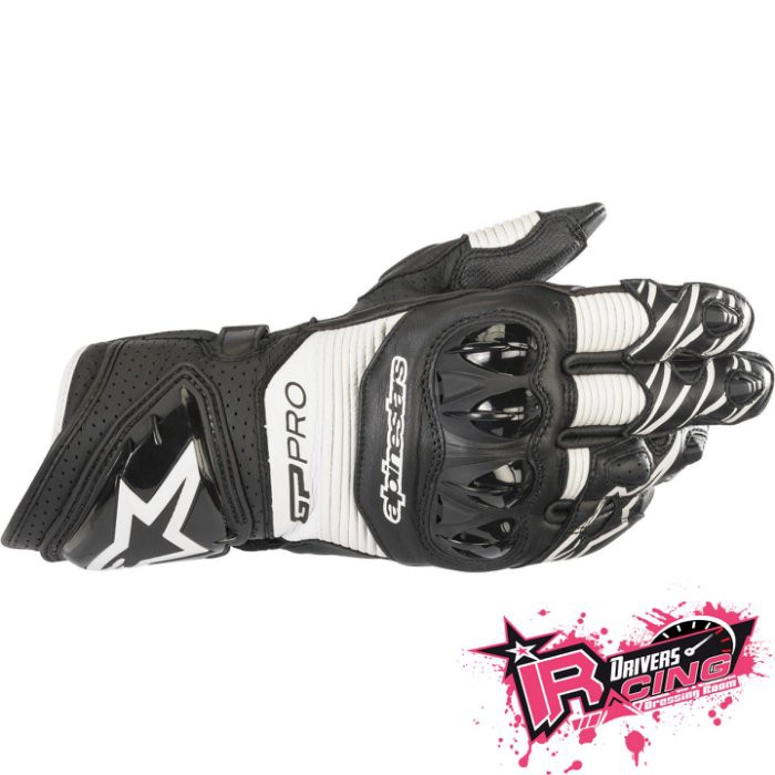 ♚賽車手的試衣間♚Alpinestars® GP Pro R3 Gloves B/W 新款 賽車 防摔手套