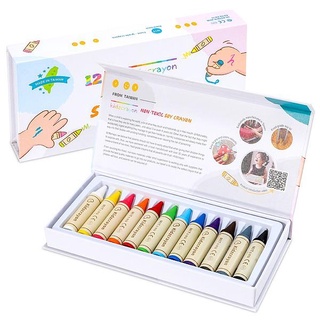 媽媽友mamayo kidzcrayon 12色大豆蠟筆 eslite誠品