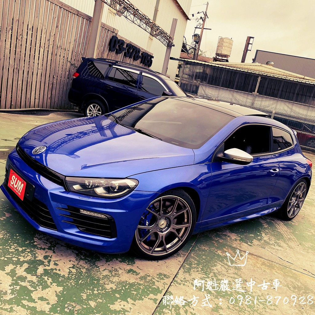 Fb收尋 阿魁嚴選中古車 15 Volkswagen Scirocco R 0頭期 0元牽車 高期數 低月付 蝦皮購物