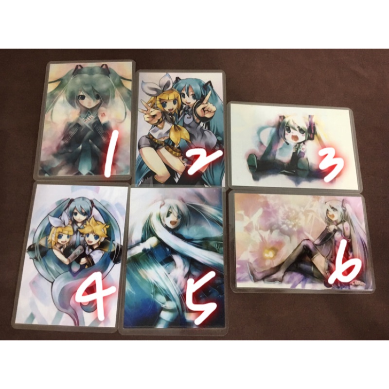 初音未來 護貝卡片