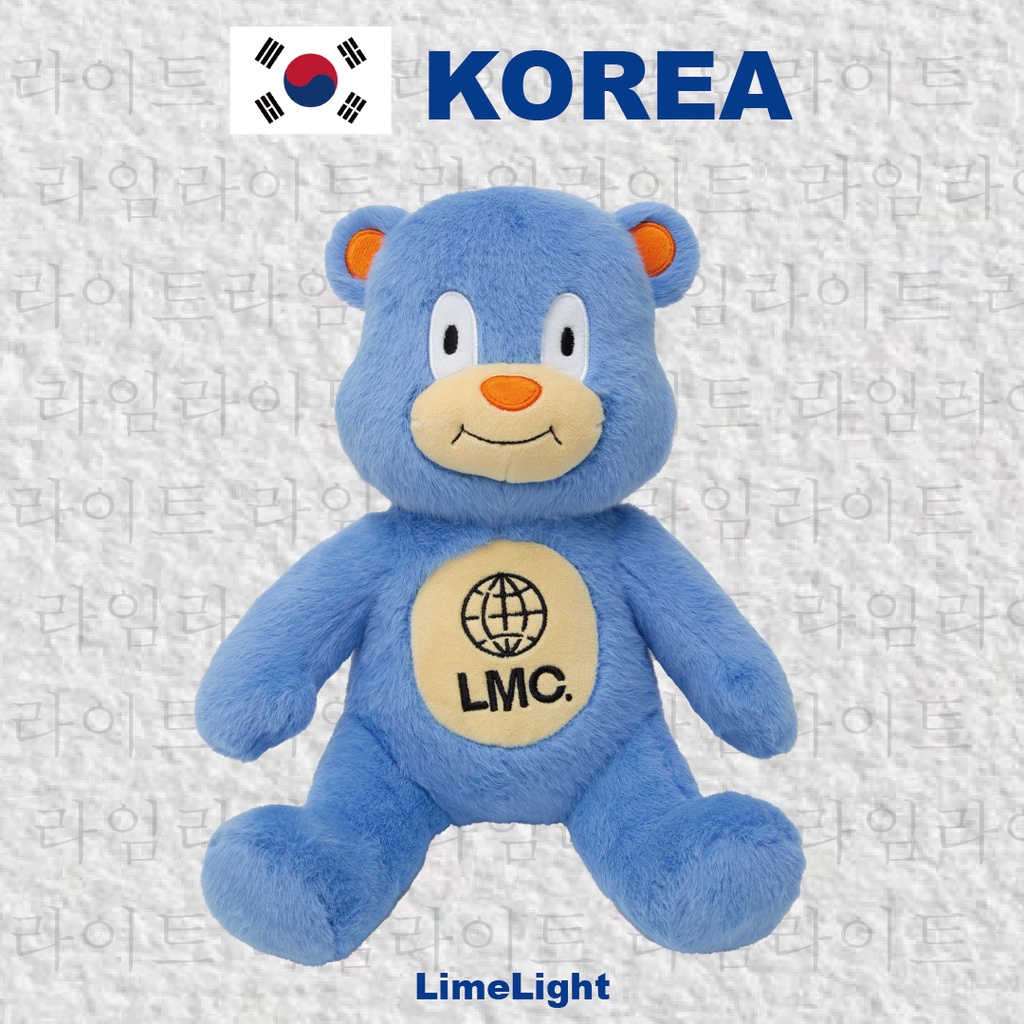 ☆LimeLight☆  LMC BEAR DOLL  韓國品牌 韓國 代購 吉祥物 熊熊 娃娃 最可愛 25cm