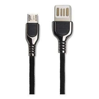 KINYO USB-B22 (Micro USB)雙面魚叉鋅合金數據線(兩入裝)
