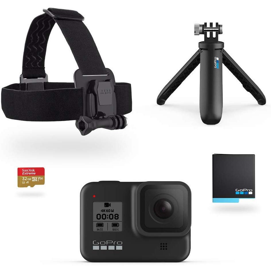 竭力萊姆 全新現貨原廠大全配餐一年國際保固gopro Hero8 Black Hero7 運動攝影機防水 蝦皮購物
