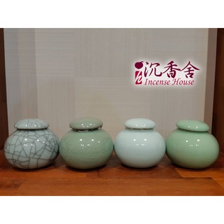 【沉香舍】香道工具 香道具 小號迷你香粉罐 香屑香材香料罐 日式香道 陸製陶瓷香材罐 茶葉罐 現貨剩不多