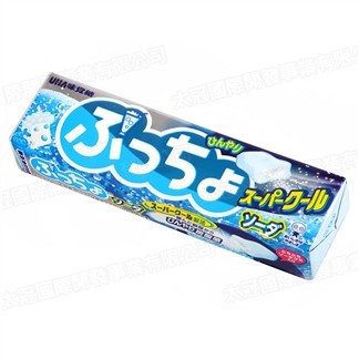 日本 UHA味覺糖 蘇打汽水條糖 (盒裝)