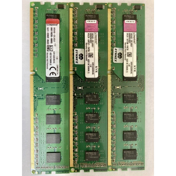 金士頓DDR3 1333 4G 雙面