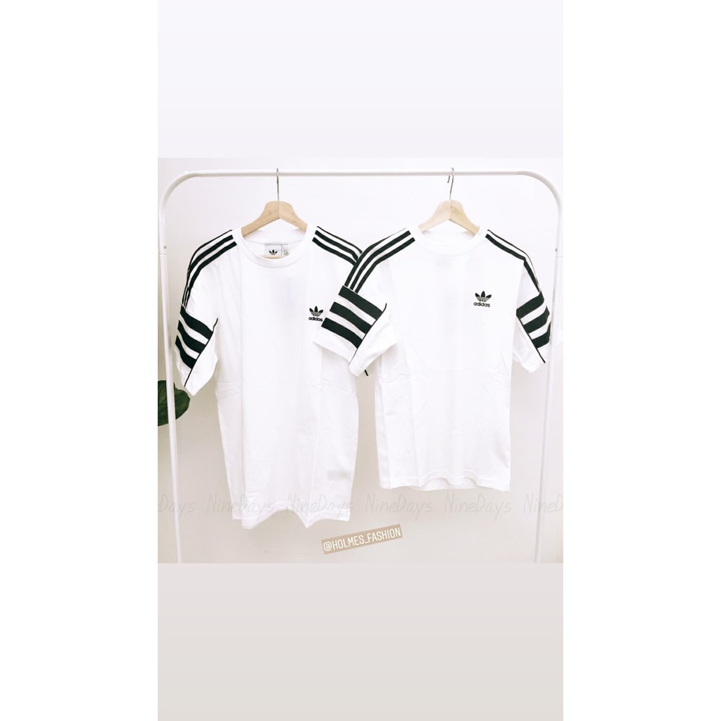 Holmes】Adidas Authentic T-Shirt 真實系列短T 黑白DH3855 | 蝦皮購物