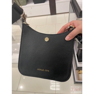 【歐洲outlet正品】Michael kors 白 黑 logo 印花 肩背包 斜背包 拉鍊