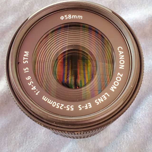 出售日本原廠佳能CANON 55~250mm單眼相機鏡頭