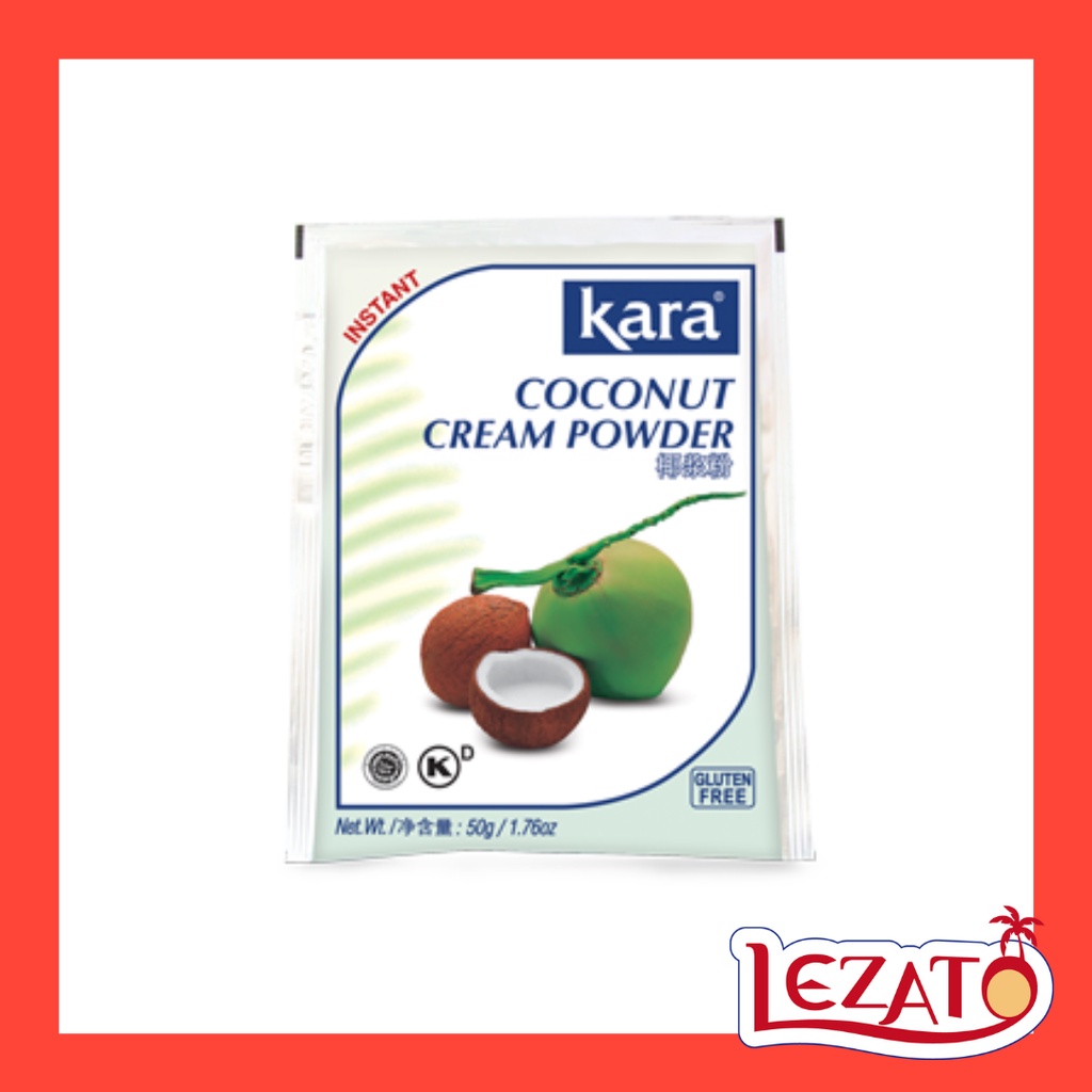 【LEZATO樂佳多】印尼 佳樂 椰漿粉 Kara coconut cream powder 50g