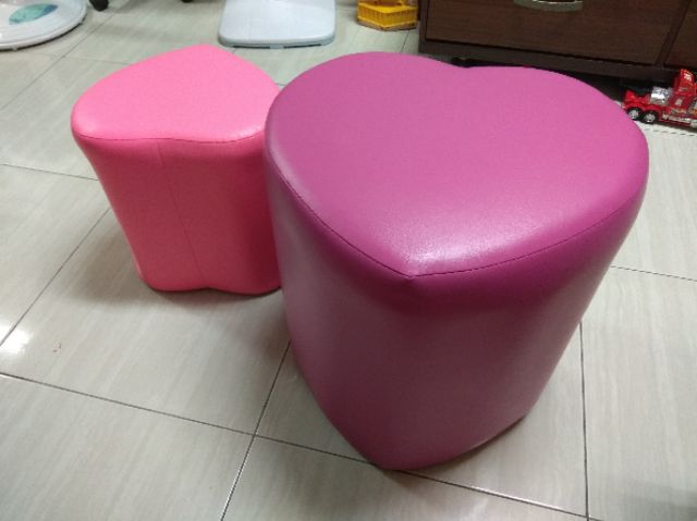 [100%台灣製造] 愛心沙發椅 台灣製造 穿鞋椅  椅凳 小沙發 玄關凳 (40*45*45CM)