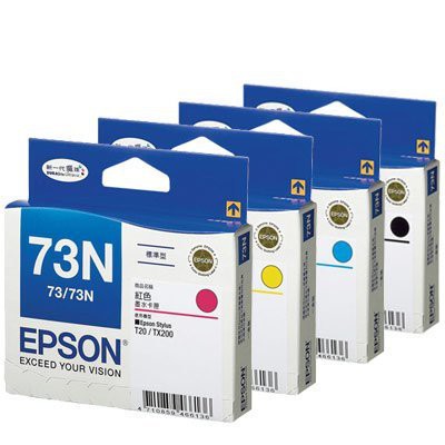 EPSON 愛普生 原廠墨水匣 黑色 藍色 紅色 黃色 淡藍 淡紅 盒裝 73N 81N 82N 過期品出清 噴墨印表機