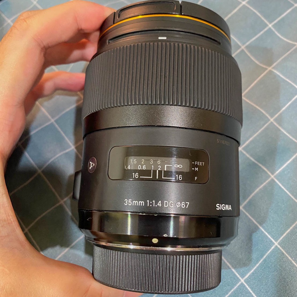 【二手】SIGMA 35mm F1.4 DG HSM for Nikon(公司貨)