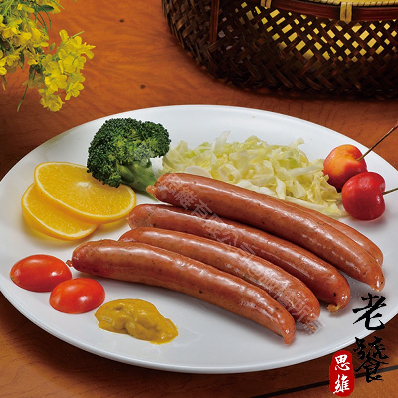 主廚嚴選德國香腸一入組(1000g±50g/包)  德腸 德式香腸 香腸 聖誕節 台灣豬
