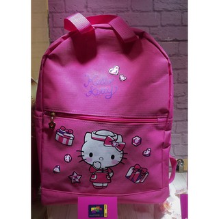 Hello Kitty 經典桃紅後背包 全新