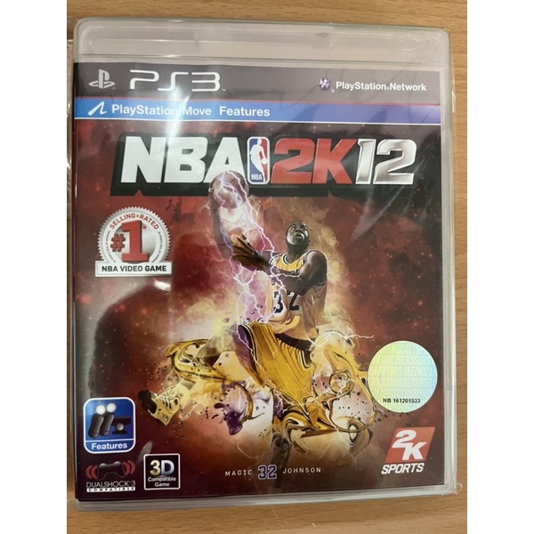 PS3遊戲 NBA 2K12 勁爆美國職籃  NBA 2K12 美國職業籃球 英文版 二手 現貨