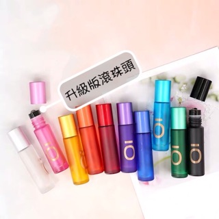 彩色脈輪精油 十色10ml 多特瑞logo磨砂滾珠瓶 YoungLiving滾珠瓶 加厚玻璃瓶 分裝瓶