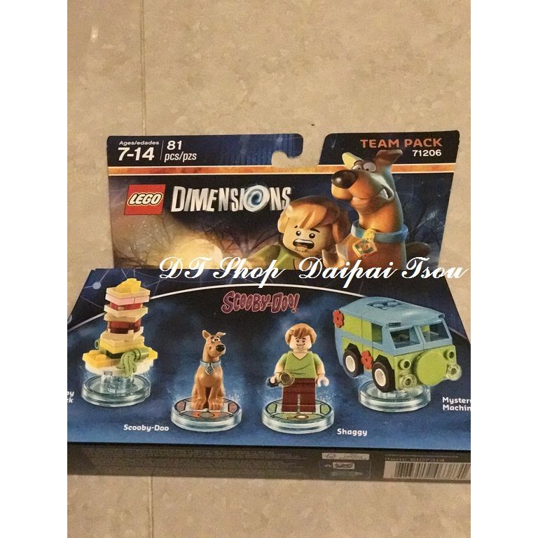 LEGO 樂高 Dimensions 次元 71206 Scooby-Doo 史酷比_鄒大牌DT SHOP寄賣