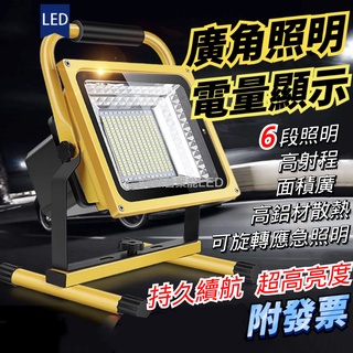 12H臺灣出貨🔥發票保固 729LED超亮 照明燈 探照燈 工作燈 投射燈 露營燈 戶外應急燈 投光燈 地燈