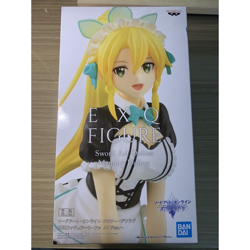 刀劍神域 EXQ FIGURE 莉法 女僕裝 Memory Defrag VER 代理版 長盒公仔