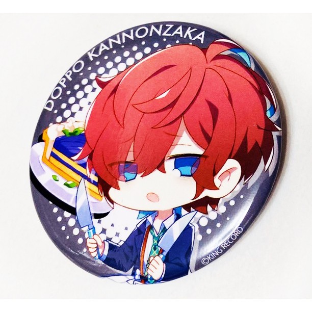 ~出清小館~現貨 日版 催眠麥克風 觀音坂獨歩 SWEETS PARADISE限定 胸章 徽章 57mm