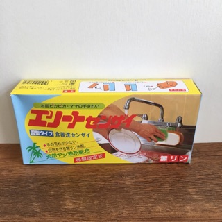 酷嚕嚕 日本廚房用無磷椰子洗碗皂300g(附吸盤)
