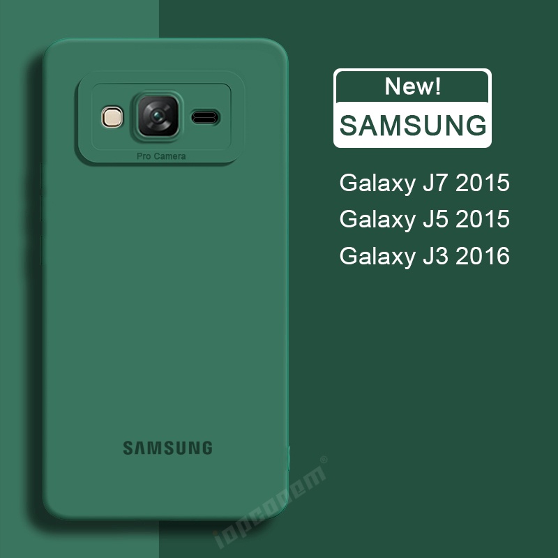 純色軟相機套三星 Galaxy J7 2015 J700 J710 J700F J5 J500 J500F J3 201