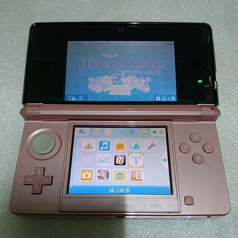 快~~~~ 3DS 日規主機 粉紅色