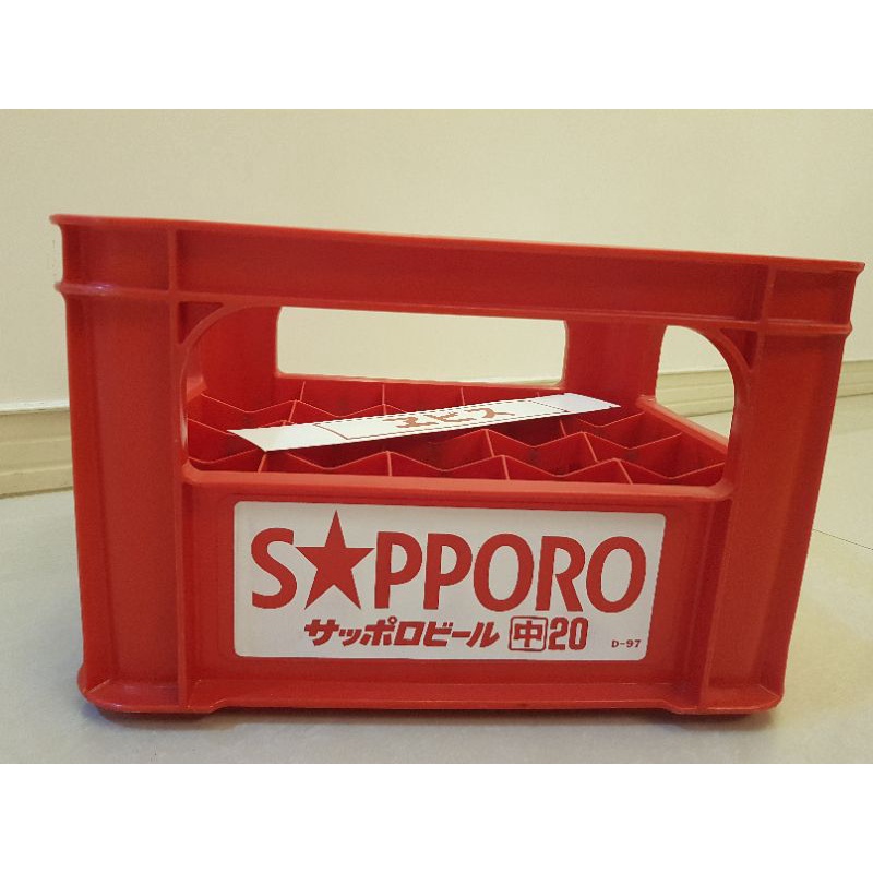 Sapporo 惠比寿 日本輸出 啤酒箱 啤酒籃 傘桶 家具 擺飾